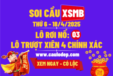 Soi cầu xsmb 18/4/2025