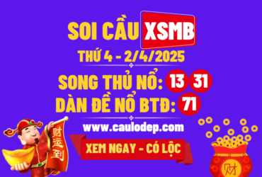 Soi cầu xsmb 2/4/2025