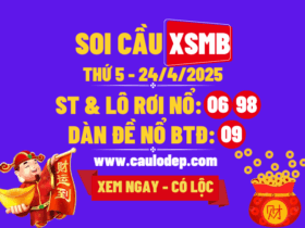 Soi cầu xsmb 24/4/2025