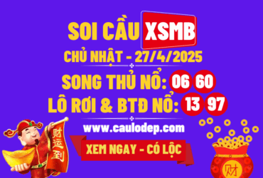Soi cầu xsmb 27/4/2025