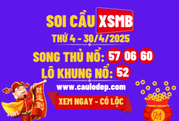 Soi cầu xsmb 30/4/2025