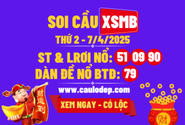 Soi cầu xsmb 7/4/2025