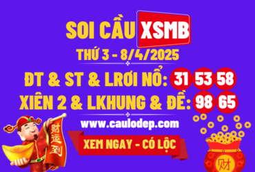 Soi cầu xsmb 8/4/2025