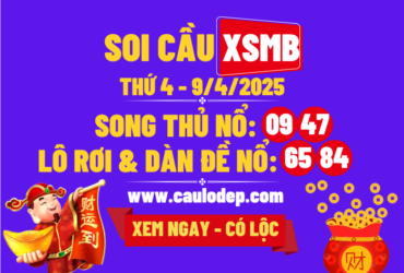 Soi cầu xsmb 9/4/2025