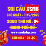 Soi cầu xsmb 11/5/2025