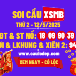 Soi cầu xsmb 12/5/2025