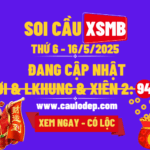Soi cầu xsmb 16/5/2025