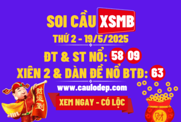 Soi cầu xsmb 19/5/2025