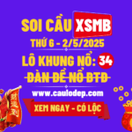 Soi cầu xsmb 2/5/2025