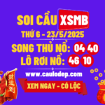 Soi cầu xsmb 23/5/2025