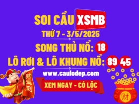 Soi cầu xsmb 3/5/2025