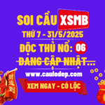 Soi cầu xsmb 31/5/2025