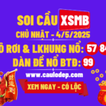 Soi cầu xsmb 4/5/2025