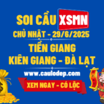 Soi Cầu XSMN 29/6/2025 | Dự Đoán XSMN Chủ Nhật - Kịch trần!