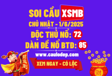 Soi cầu xsmb 1/6/2025