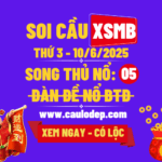 Soi cầu xsmb 10/6/2025
