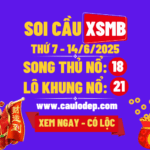 Soi cầu xsmb 14/6/2025
