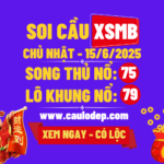 Soi cầu xsmb 15/6/2025