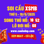 Soi cầu xsmb 19/6/2025