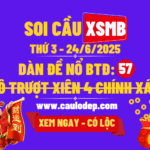Soi cầu xsmb 24/6/2025