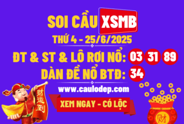 Soi cầu xsmb 25/6/2025