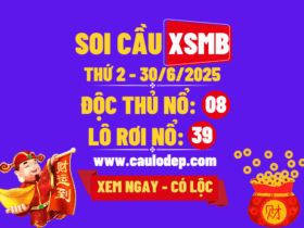 Soi cầu xsmb 30/6/2025
