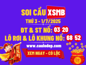 Soi cầu xsmb 1/7/2025