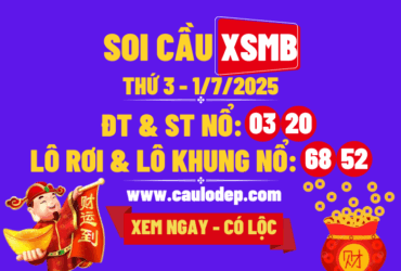 Soi cầu xsmb 1/7/2025