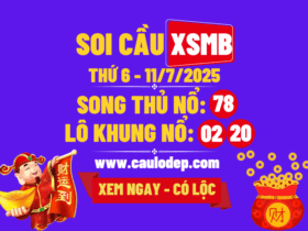Soi cầu xsmb 11/7/2025