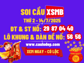 Soi cầu xsmb 14/7/2025