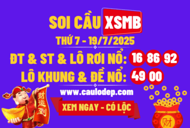 Soi cầu xsmb 19/7/2025