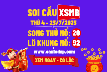 Soi cầu xsmb 23/7/2025