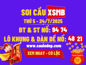 Soi cầu xsmb 24/7/2025