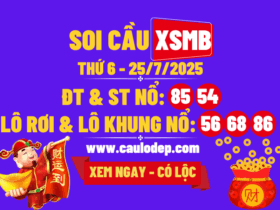 Soi cầu xsmb 25/7/2025