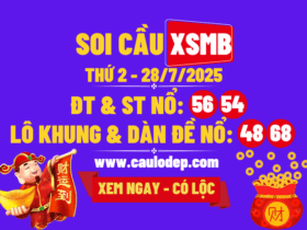 Soi cầu xsmb 28/7/2025