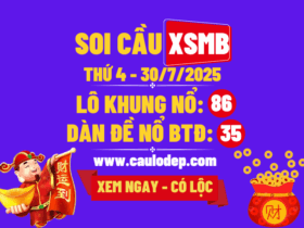 Soi cầu xsmb 30/7/2025