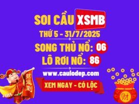 Soi cầu xsmb 31/7/2025