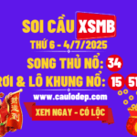 Soi cầu xsmb 4/7/2025