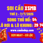 Soi cầu xsmb 7/7/2025