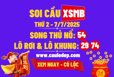 Soi cầu xsmb 8/7/2025