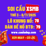 Soi cầu xsmb 9/7/2025