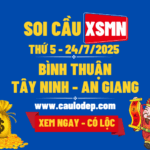 Soi Cầu XSMN 24/7/2025 | Soi Cầu Dự Đoán XSMN Thứ 5