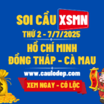 Soi Cầu XSMN 7/7/2025 | Dự Đoán XSMN Thứ 2 - Kịch trần!