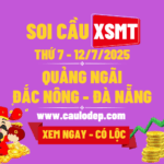 Soi Cầu XSMT 12/7/2025 | Soi Cầu Dự Đoán XSMT Thứ 7