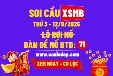 Soi cầu xsmb 12/8/2025
