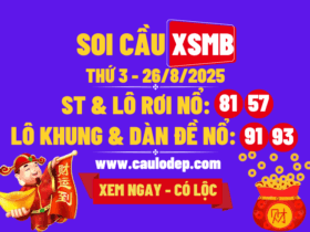 Soi cầu xsmb 26/8/2025