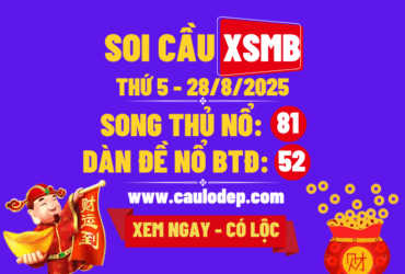 Soi cầu xsmb 28/8/2025