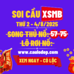 Soi cầu xsmb 4/8/2025
