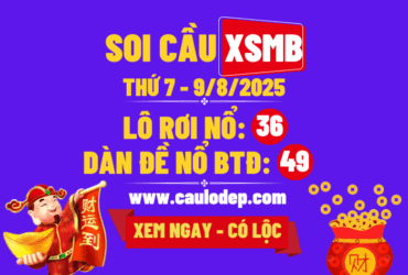 Soi cầu xsmb 9/8/2025