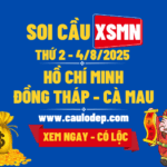 Soi Cầu XSMN 4/8/2025 | Dự Đoán XSMN Thứ 2 - Kịch trần!